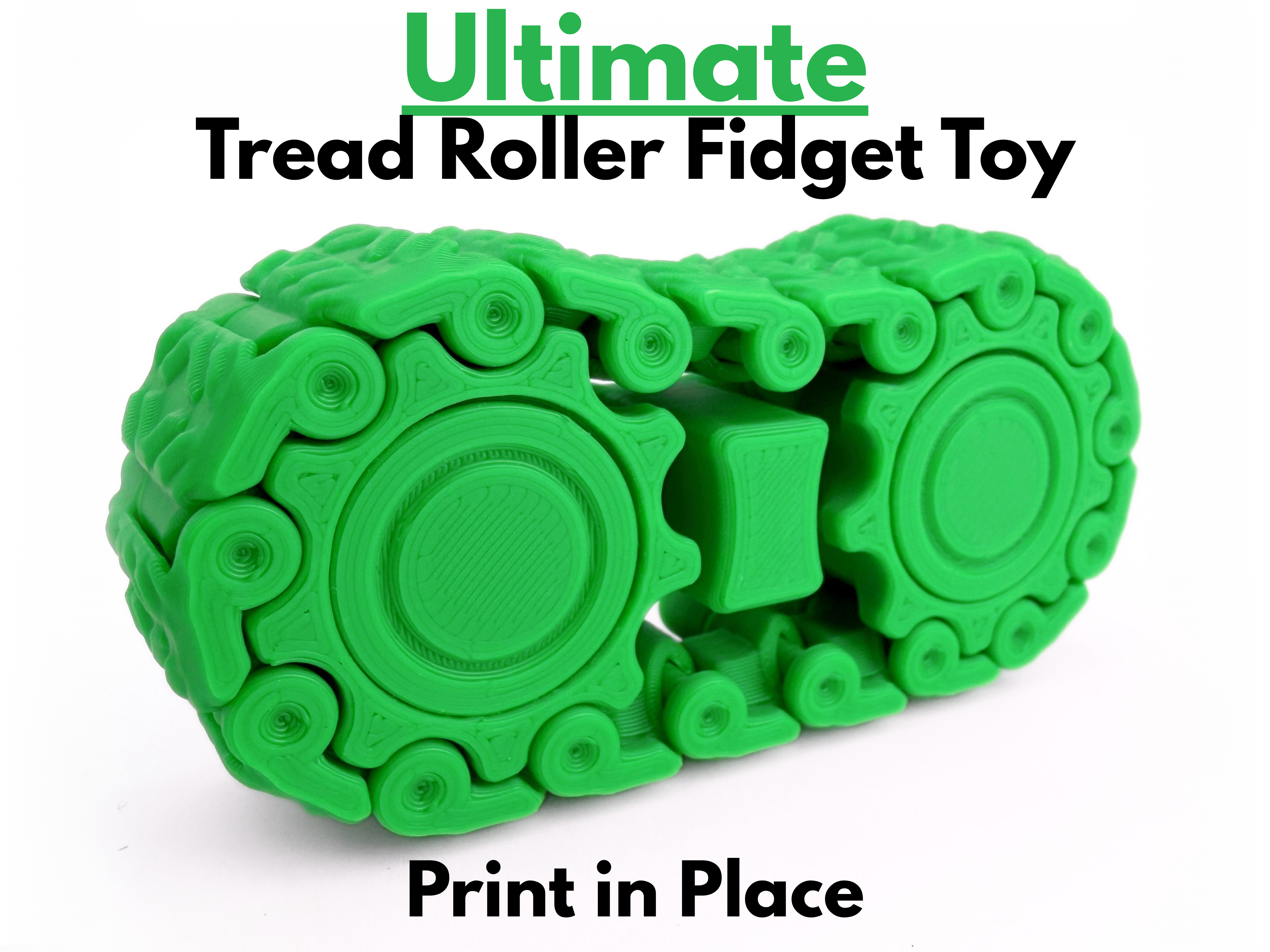 Ultimate Tread Roller Fidget Toy (Print in Place) - 1