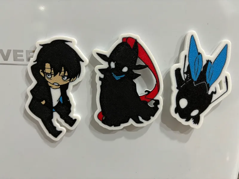 Solo Leveling Magnets : Jin Woo, Igris, Beru