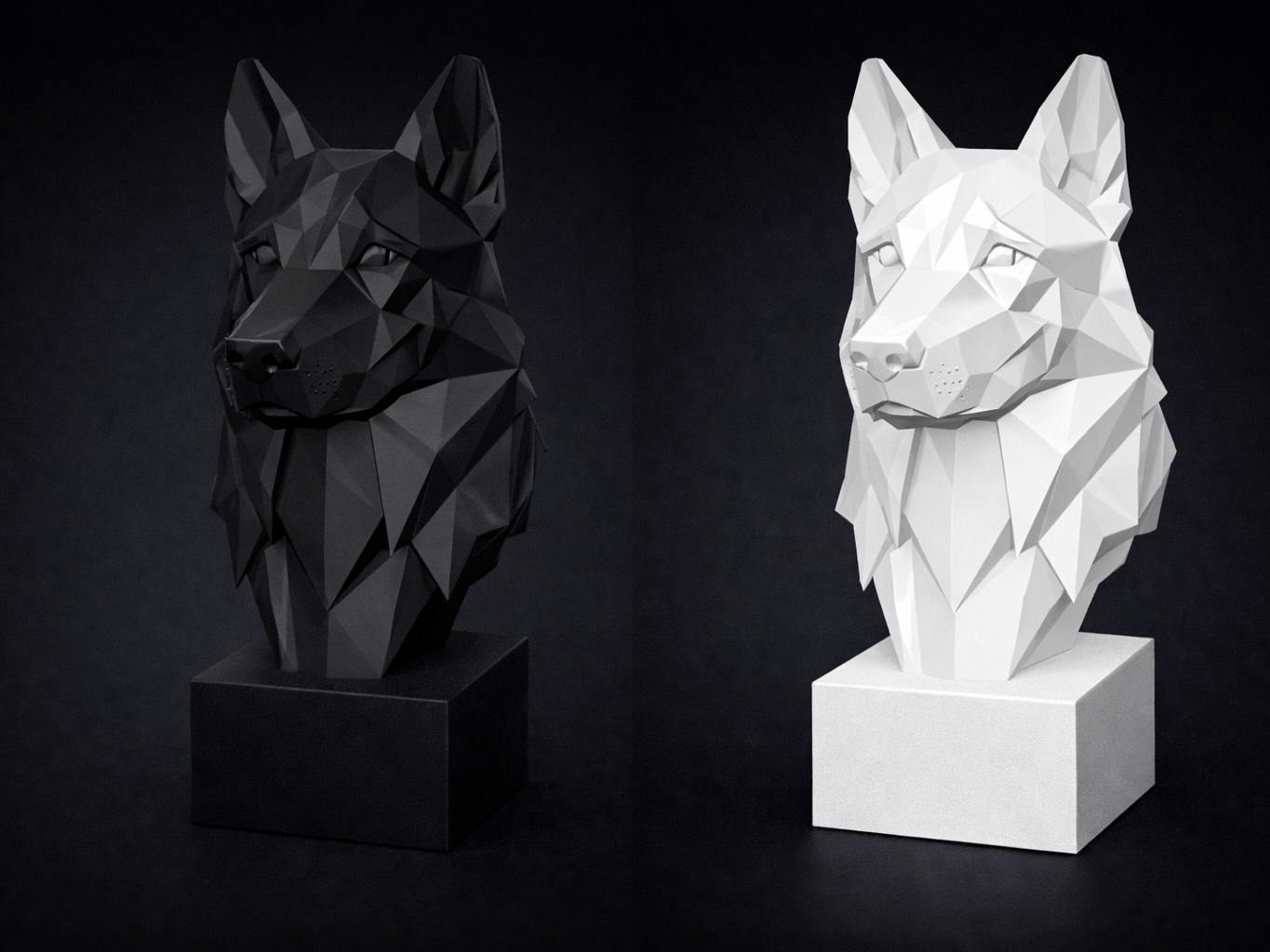 Geometric Bust - Anatolian Shepherd