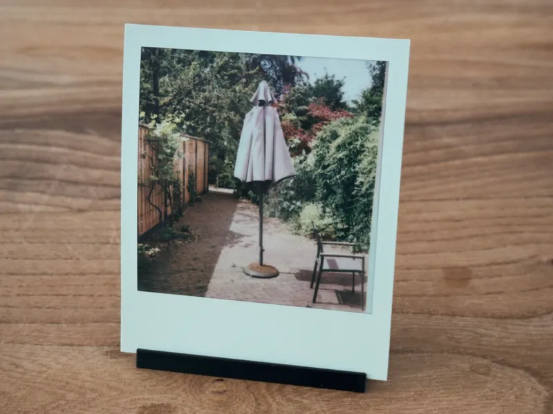Incredibly Simple Polaroid Stand