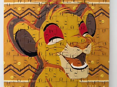 The Lion King puzzle 100 Pcs