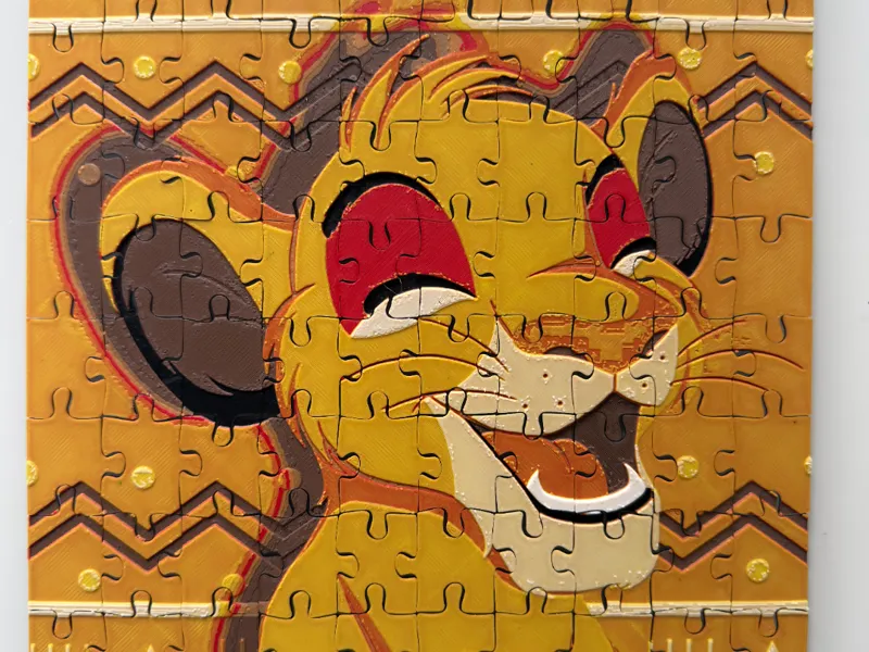 The Lion King puzzle 100 Pcs