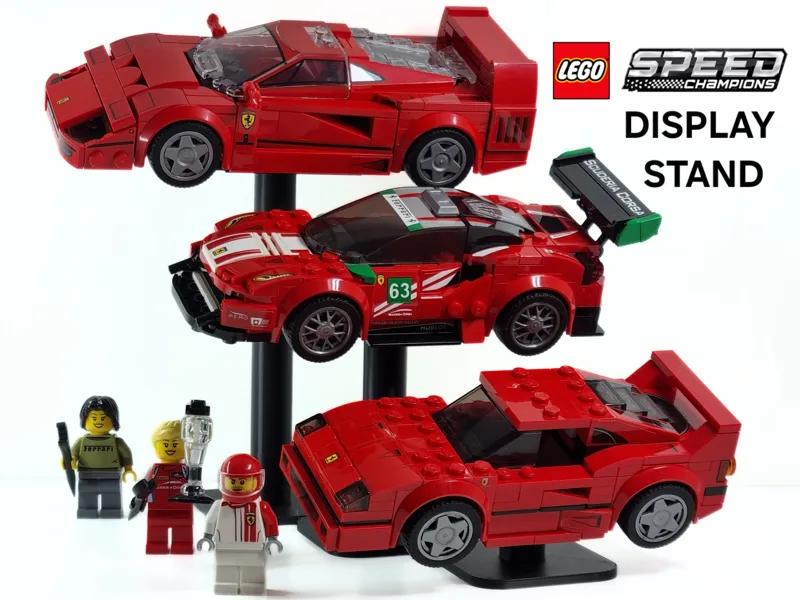LEGOs Speed Champions Display Stands