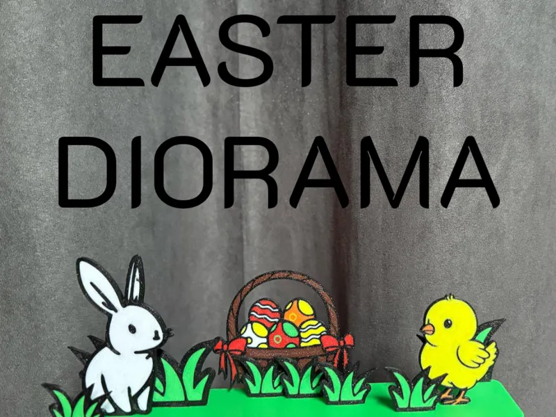 Modular Easter Diorama
