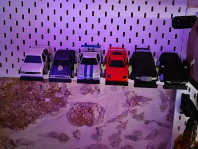 Skadis stand for tooned car by soarpix