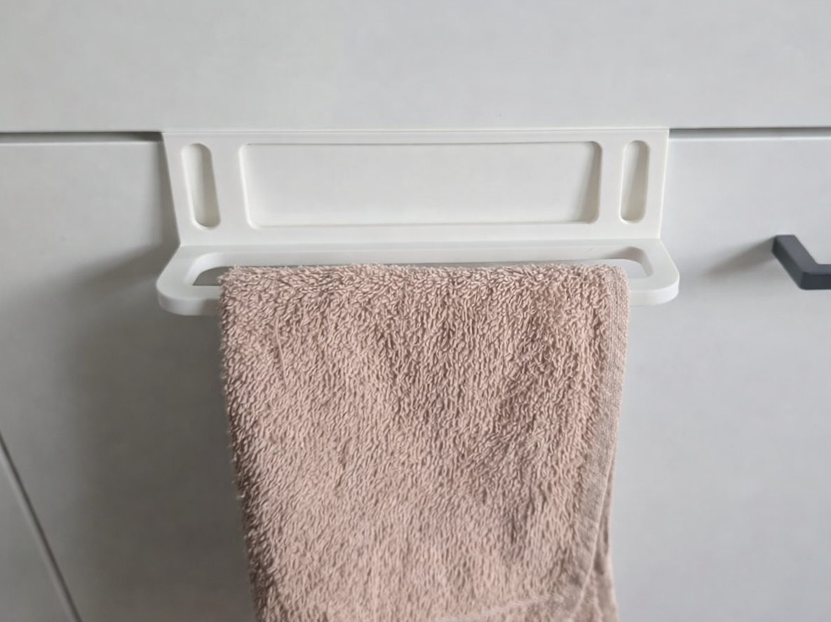 Küchentuchhalter für Schubladen / Küchenschränke