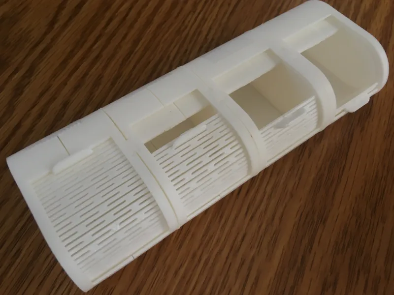 Pill Container with Sliding Lid