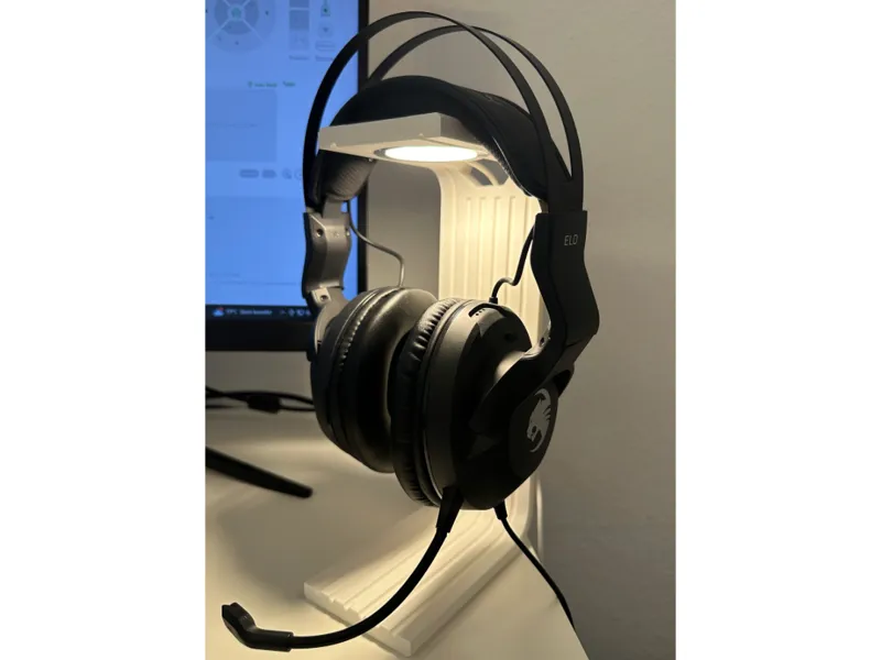 Headphones Display Stand Lamp
