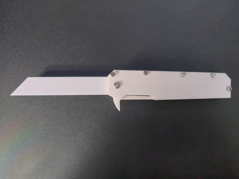 Design couteau épurer avec sécurité