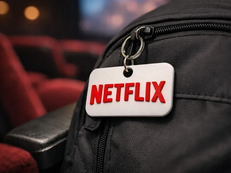 Netflix keychain