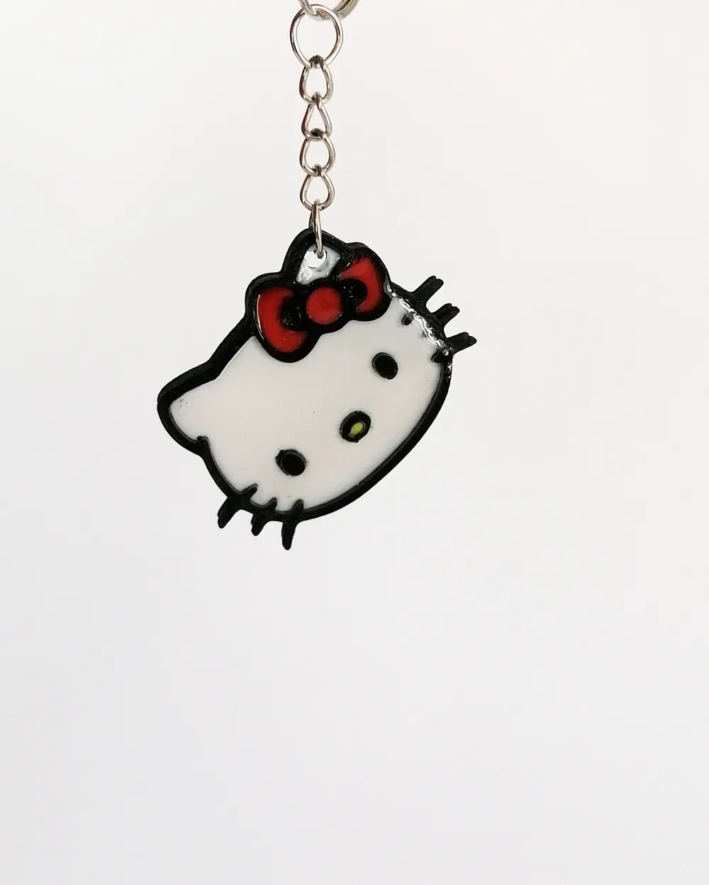 Hello Kitty Keychain (AMS) - Free 3D Print Model - MakerWorld