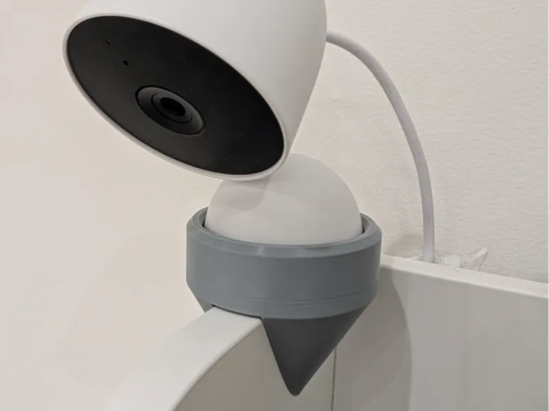 Edge mount for Nest Cam Indoor (wired, 3rd gen)