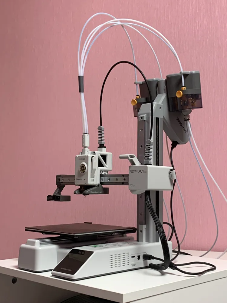 AMS lite 'mini' top mount part for A1 mini - Free 3D Print Model ...