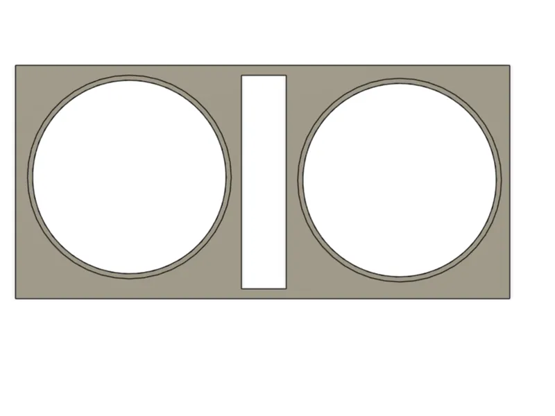 v2 speaker front part