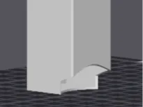 Holder for magnetic notice board squares