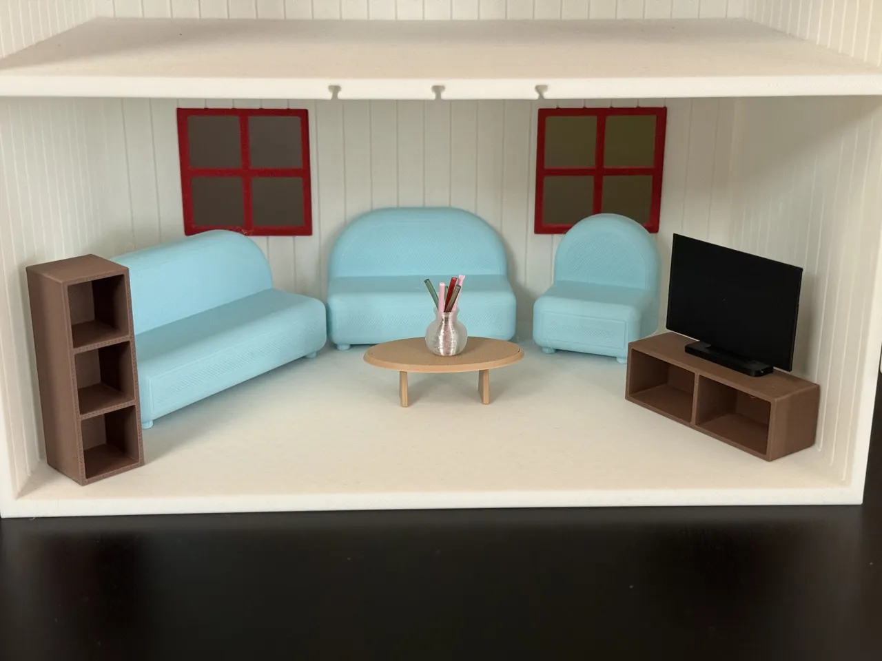 Dollhouse Living Room Set view 3