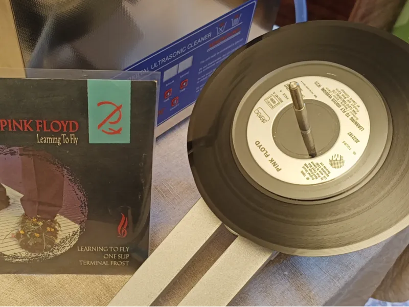 Vevor sonic cleaner 7-inch record adapter