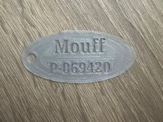 dogtag from the game Escape from Tarkov