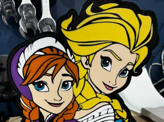 Disney's Frozen Elsa & Anna Light Box