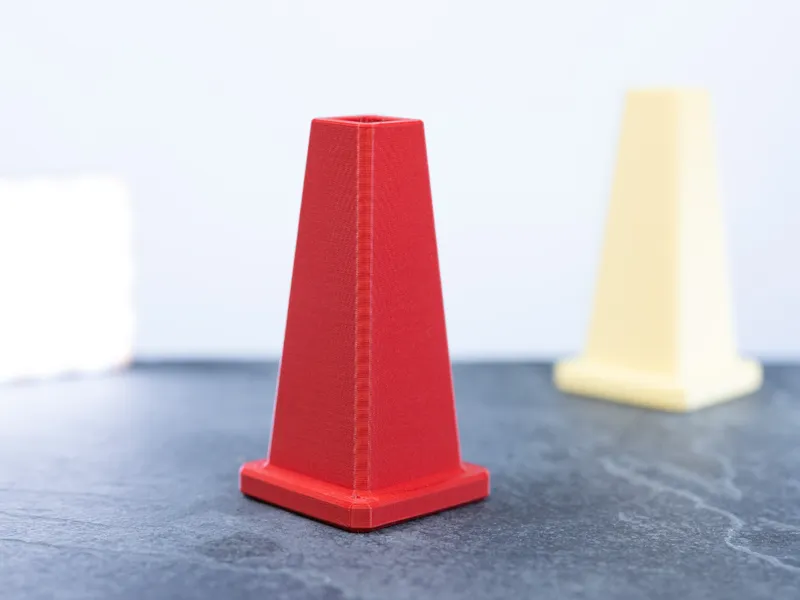 4" Tall Mini Traffic Cone - Desk Accessory