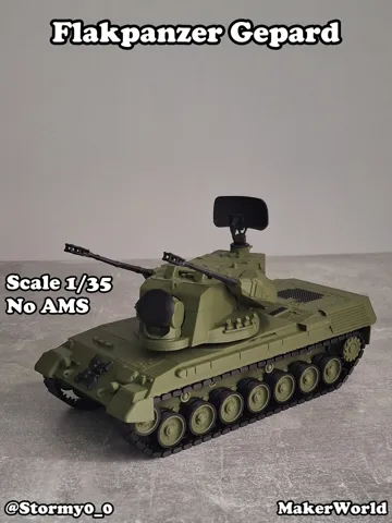 Accesorio para impresora 3D: Flakpanzer Gepard — vista de referencia 2
