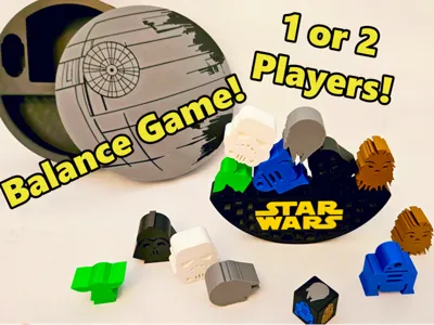 Star Wars Balance Game 1 or 2 Players!