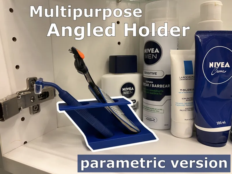 Razor / Toothbrush Stand (Parametric Version)