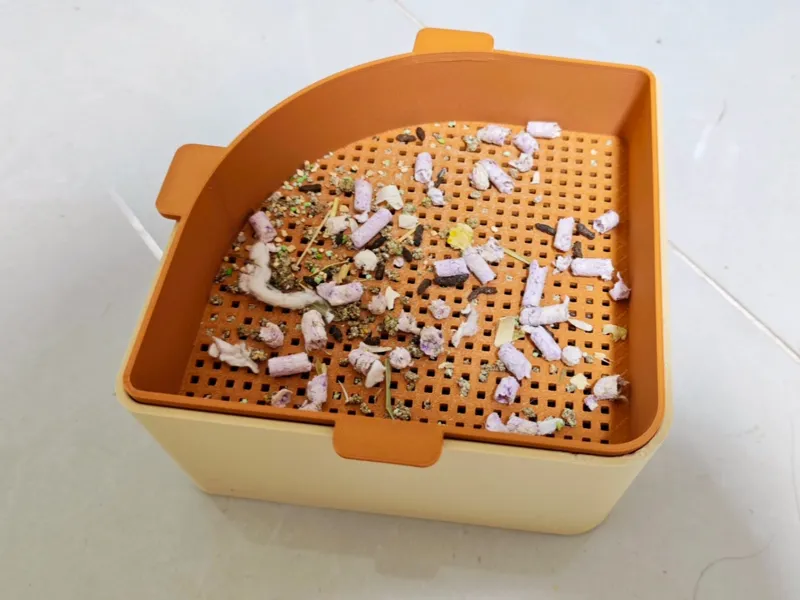 hamster litter sand sifter