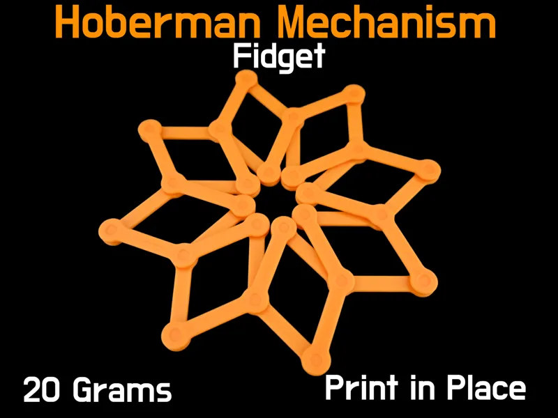 Hoberman Mechanism (Print in Place)