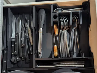 nx3x60mm Gridfinity Silverware Tray