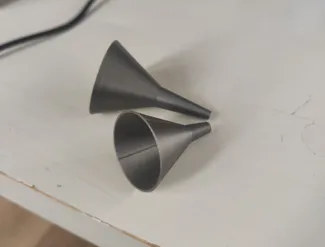 Mini Funnels to fill up lubrication containers 