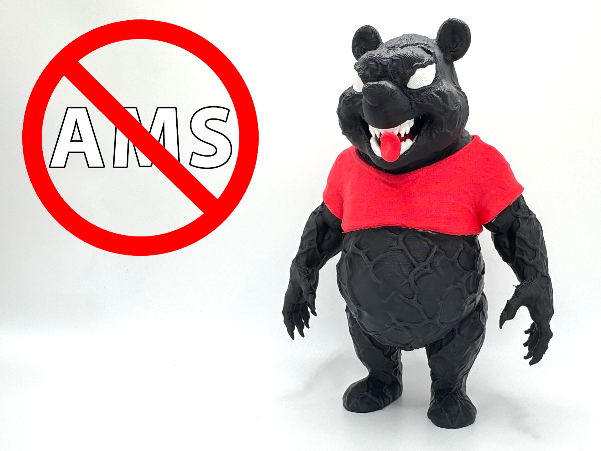Venom Winnie The Pooh NO AMS Multicolor Print 