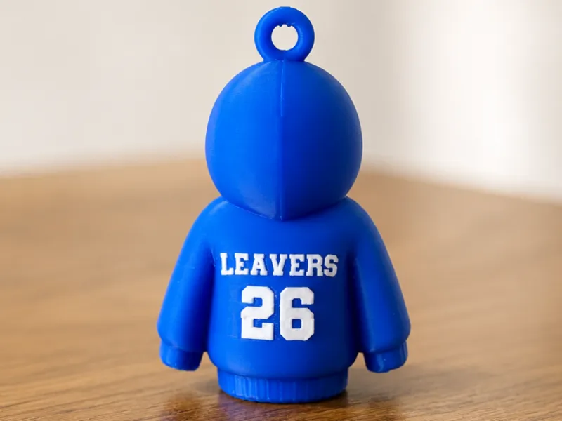 Leavers 2026 3D Hoodie Keyring