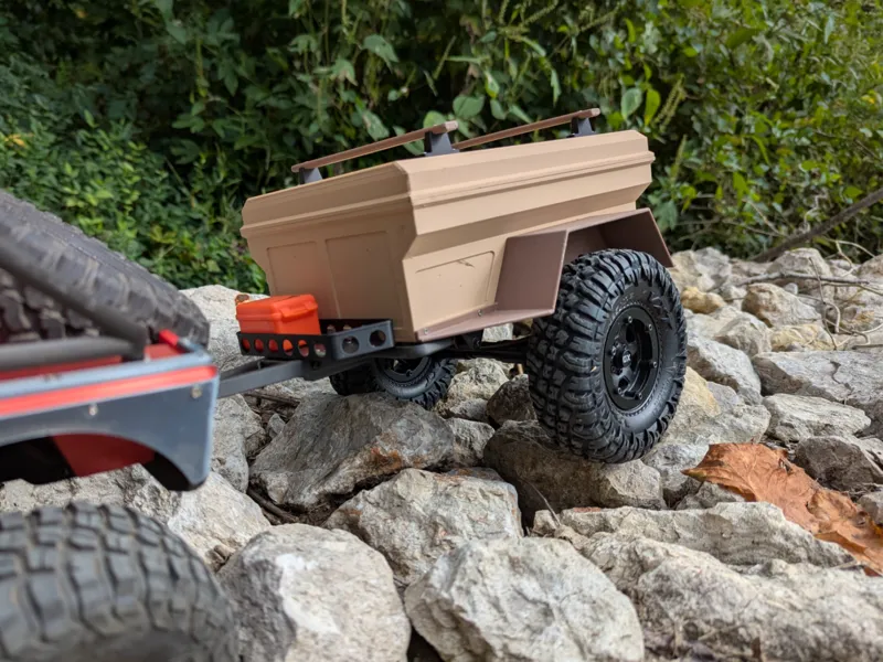 M416 Adventure Trailer for RC Trucks (1:10 scale)