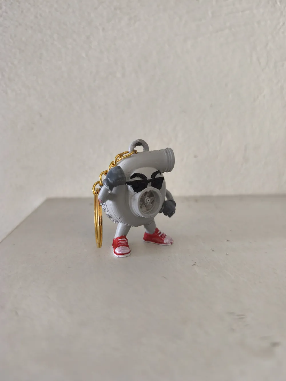 turbo keychain - Free 3D Print Model - MakerWorld