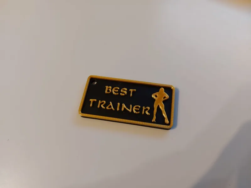 Best Trainer keychain
