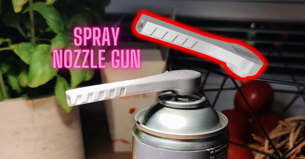 Spray Can replacement nozzle WD40 lubricants by porlock MakerWorld