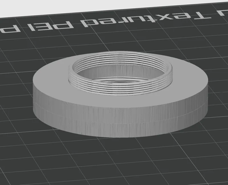T2 M42X0.75 to  M28.5X0.6 Adapter ring