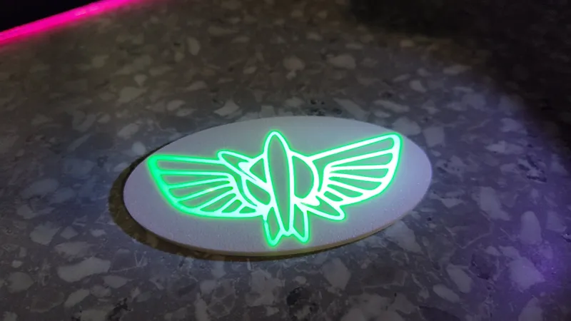 buzz lightyear flush coin glow in the dark
