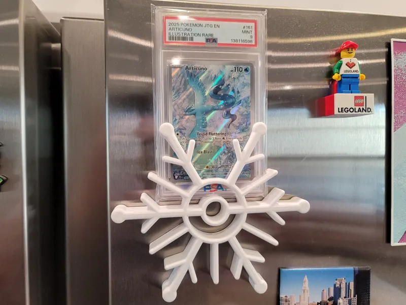 Pokemon PSA Slab Display Stand - Snowflake Stamp