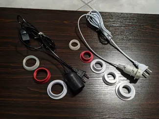 E27 and E14 locking ring
