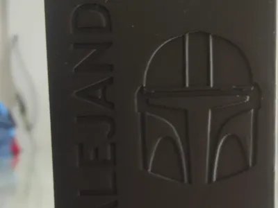Mandalorian Customizable Pen Holder