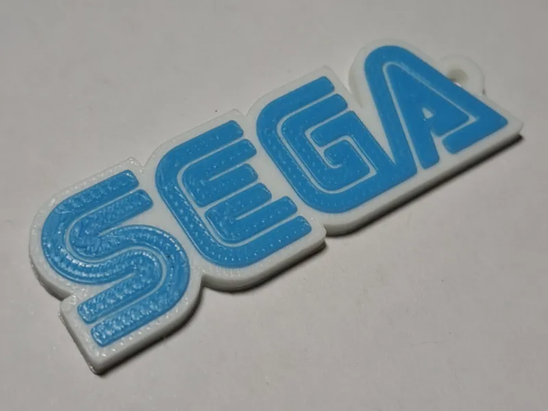 Porte clés SEGA - Relief