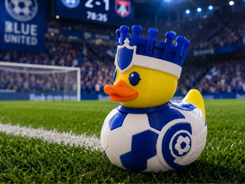 TrailQuackers Soccer Football Jeep Duckie!