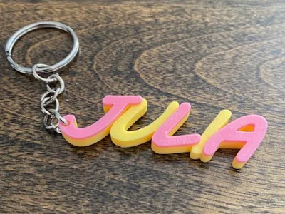 Julia keychain