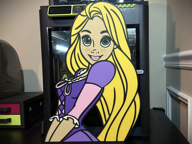 Tangled (NO AMS) Wall Art