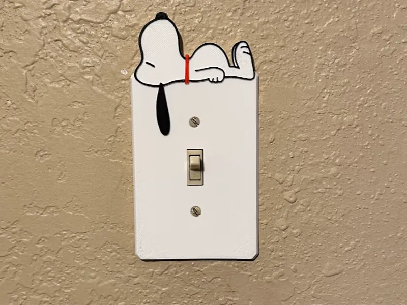 Snoopy Light Switch and Outlet Covers