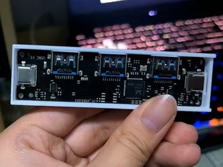 pdd 三口USB拓展坞外壳 
