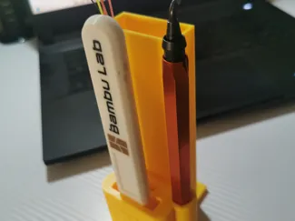 Dual AMS-Scraper Holder PoopLine Binfor