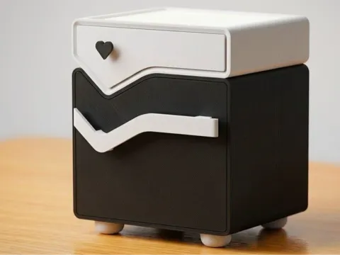 Organizador: Serenity Stack - Modern Support-Free Organizer — referencia de MakerWorld